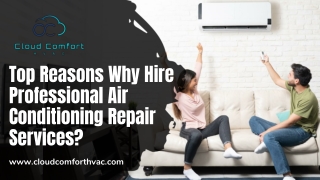 Top Reasons Why Hire Professional Air Conditioning Repair Services