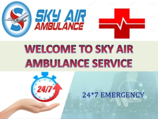 Fastest Air Ambulance in Amritsar and Chandigarh with Qualified Medical Team by Sky Air