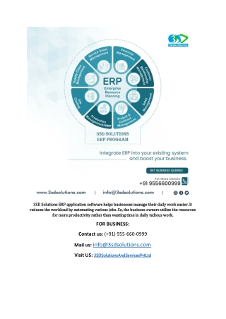 Best ERP software in Bhubaneswar