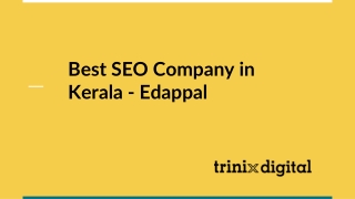 Best SEO Company in Kerala - Edappal