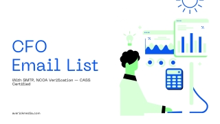 Unlock Business Opportunities with Our Comprehensive CFO Email List