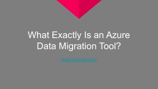 What is an Azure Data Migration Tool?