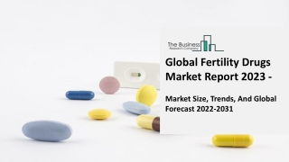 Fertility Drugs Market Overview 2023-2032 – Market Growth Analysis, Trends And D