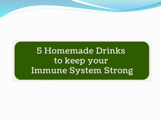 5 Homemade Drinks to keep your Immune System Strong - Yakult India
