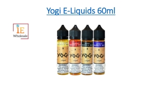 Yogi E-Liquids 60ml