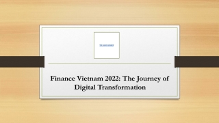 Finance Vietnam 2022 The Journey of Digital Transformation