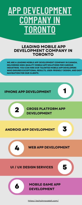 App Development Company in Toronto | App Development Firm Toronto