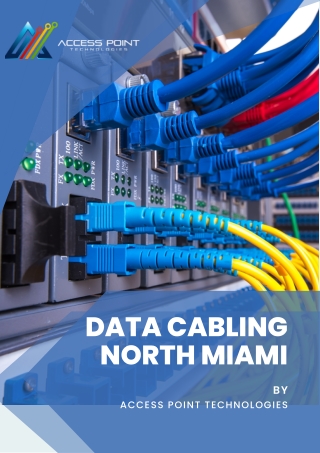 Best Installer of Data Cabling in North Miami | Access Point Technologies