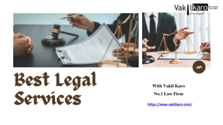 Vakil karo | Best Law firm