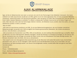 ajax alarmanlage