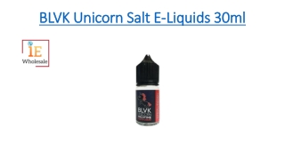 BLVK Unicorn Salt E-Liquids 30ml