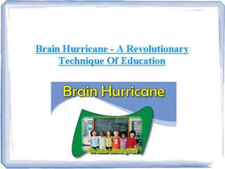 Brain Hurricane