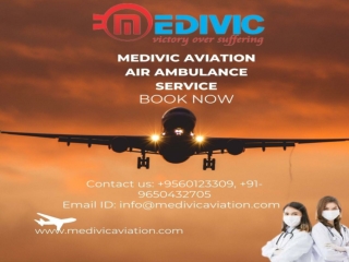 Medivic Aviation Air Ambulance Service From Ranchi
