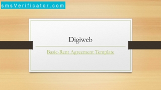 Basic-rent Agreement Template | Awesomesuite.com