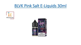 BLVK Pink Salt E-Liquids 30ml