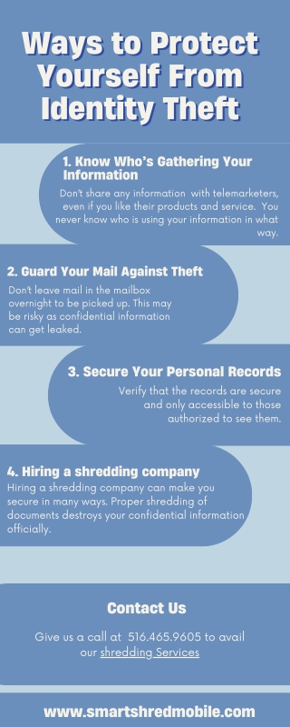 Ways to Protect Yourself From Identity Theft