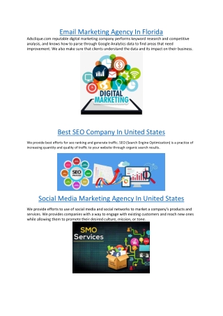 Email Marketing Agency In Florida