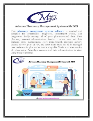 Advance Pharmacy Management System with POS