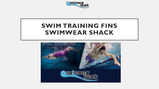 Swim Training Fins Swimwear Shack