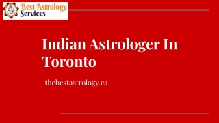 Who is the Best Indian Astrologer In Toronto?