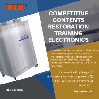 Competitive Contents Restoration Training Electronics