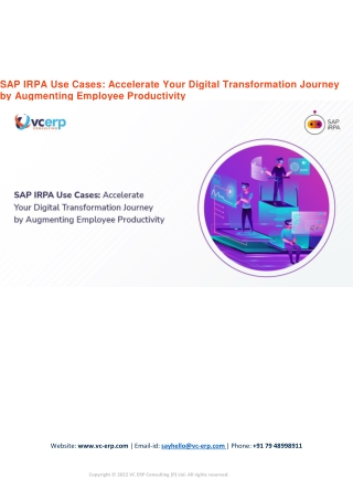 SAP IRPA Use Cases Accelerate Your Digital Transformation Journey by Augmenting