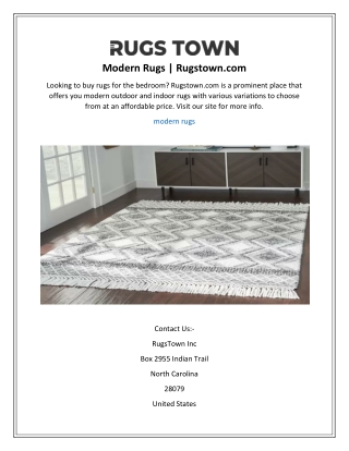 Modern Rugs  Rugstown.com