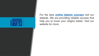 Online Islamic Courses  en.al-dirassa.com