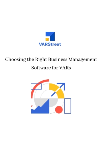 Choosing the Right Business Management Software for VARs