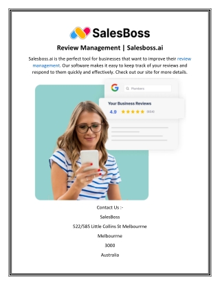 Review Management  Salesboss.ai