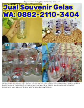 Ô882•2IIÔ•ᣮ4Ô4 (WA) Tempat Souvenir Gelas Murah Jakarta Harga Souvenir Pernikaha