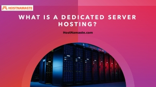 Budget Dedicated Server Hosting