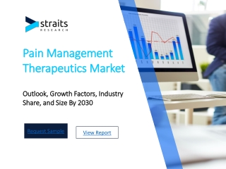 Pain Management Therapeutics Market