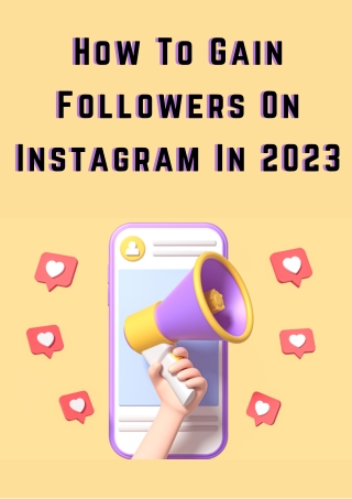 How To Gain Followers On Instagram In 2023