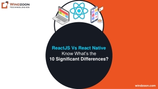 ReactJS Vs React Native with 10 Significant Differences