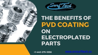 The Benefits of  PVD Coating on  Electroplated Parts