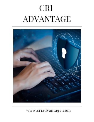 Cyber Security Platform – CRI Advantage