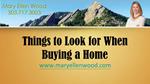 Things to Look for When Buying a Home