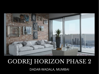 Godrej Horizon Phase-2 Mumbai Brochure