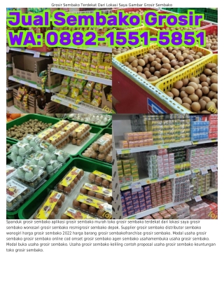 Ô882.I55I.585I (WA) Gambar Grosir Sembako Modal Usaha Grosir Sembako