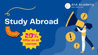 Study Abroad - AnA Academy