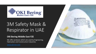 3M Safety Mask & Respirator in UAE_