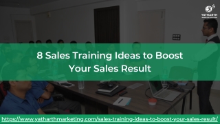 8 Sales Training Ideas to Boost Your Sales Result