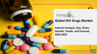 HIV Drugs Market Estimated Growth Curve, Competitor Analysis And Top Segments