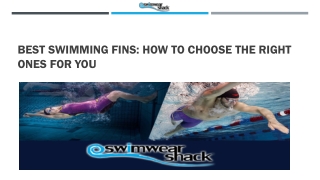 Best Swimming Fins: How to Choose the Right Ones for You