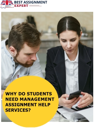 Why Do Students Need management assignment help services