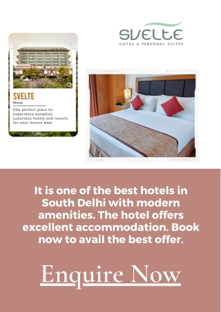 Hotels in South Dellhi (1)