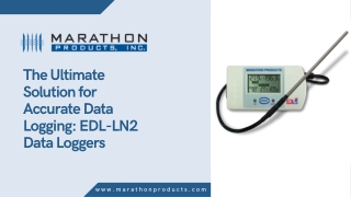 The Ultimate Solution for Accurate Data Logging EDL-LN2 Data Loggers