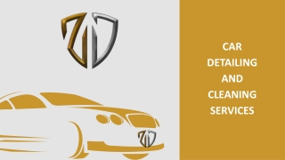 Looking for car cleaning and detailing? Choose Zar and leave everything at us.