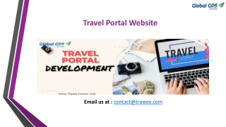 Travel Portal Website